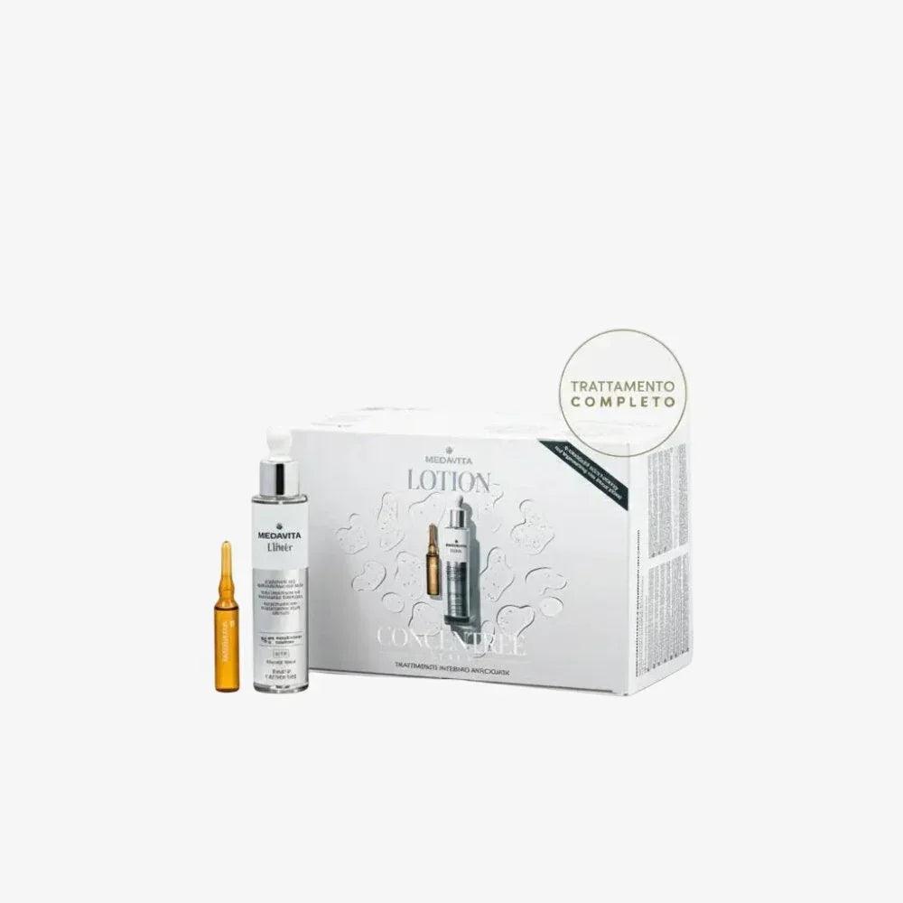 Medavita Lotion Concentrée Homme Special Edition Ampoules Treatment 12x7ml and Elixir 50ml