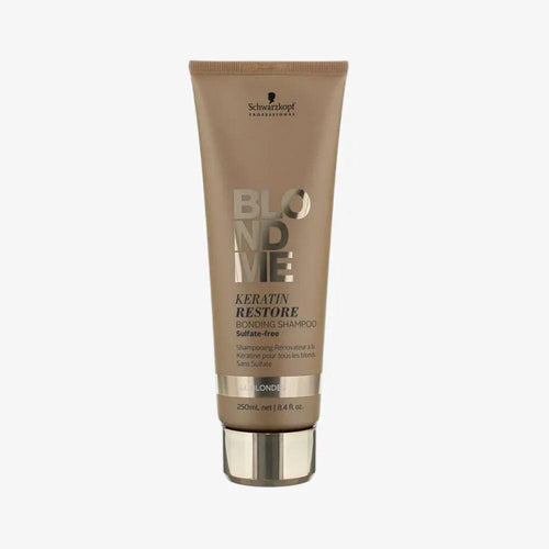 Schwarzkopf BlondMe Keratin Restore Shampoo 250ml capelli biondi - Planethair