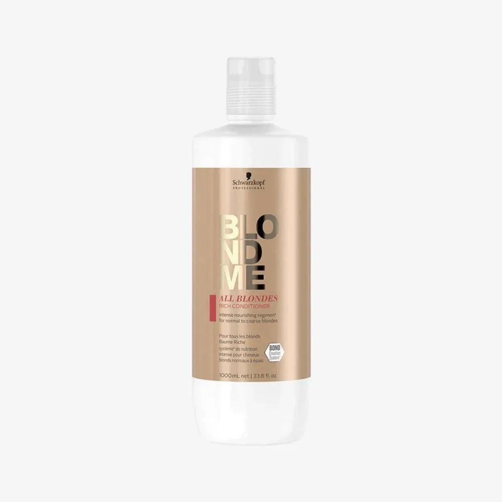 Schwarzkopf Blondme All Blondes Rich Balsamo capelli biondi 1000ml - Planethair