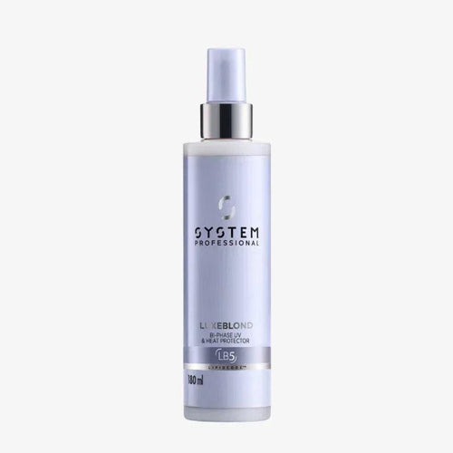System Professional LuxeBlond Bi Phase UV spray termoprotettore LB5 180ml - Planethair