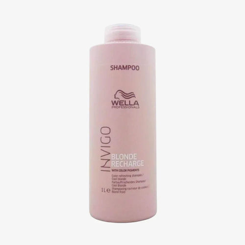 Wella Invigo Cool Blonde Color Refreshing Shampoo 1000ml capelli biondi - Planethair