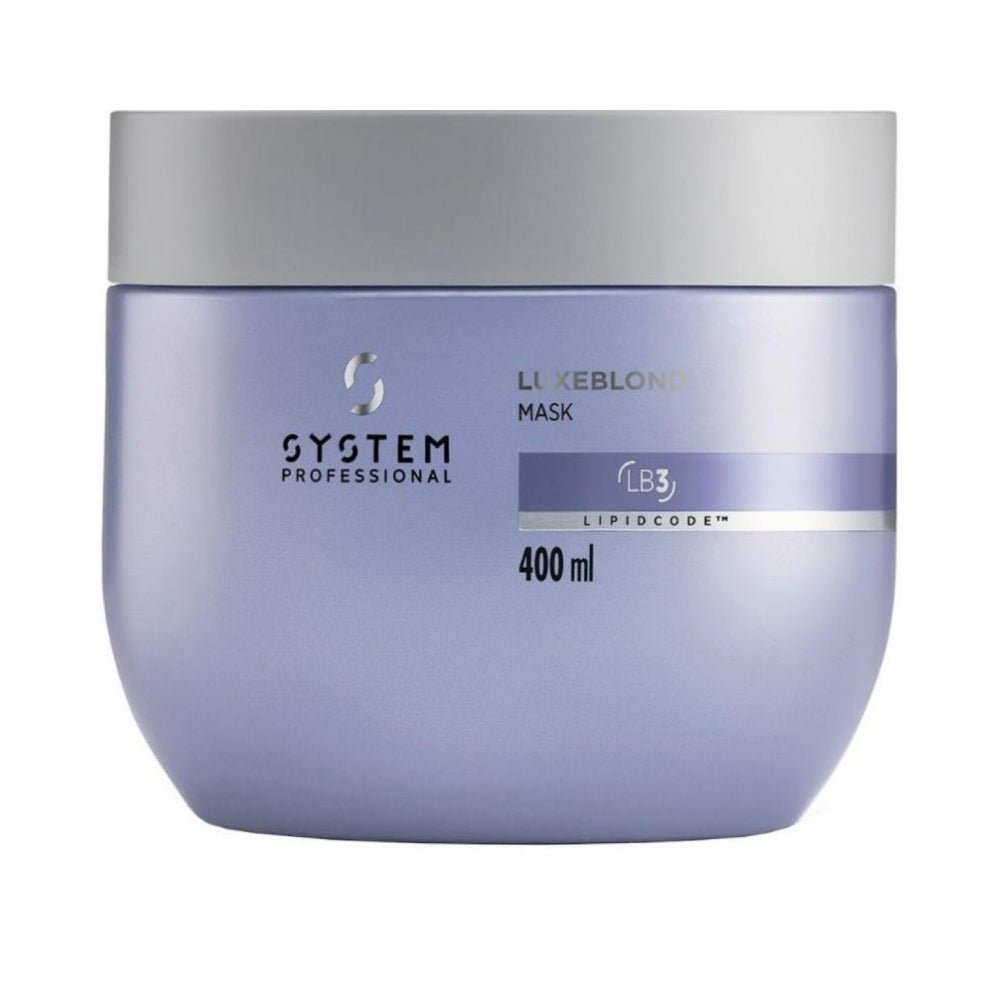 System Professional LuxeBlond Maschera antigiallo LB3 - Planethair 