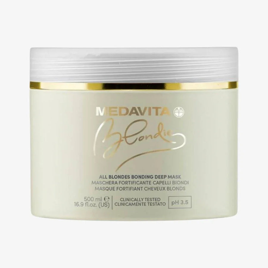 Medavita Blondie Maschera Fortificante capelli biondi 500ml - Planethair