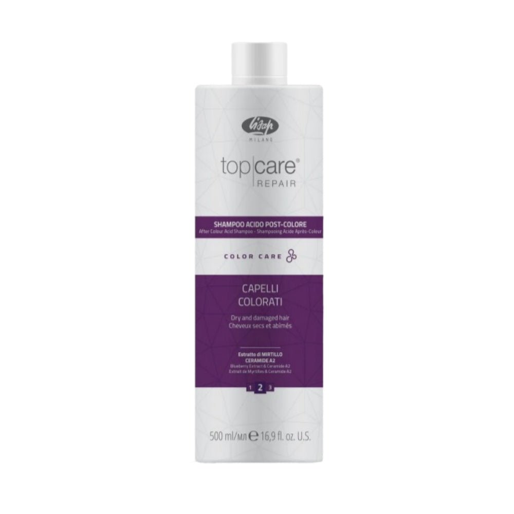 Lisap Top Care Repair Shampoo Acido Post Colore - Planethair 