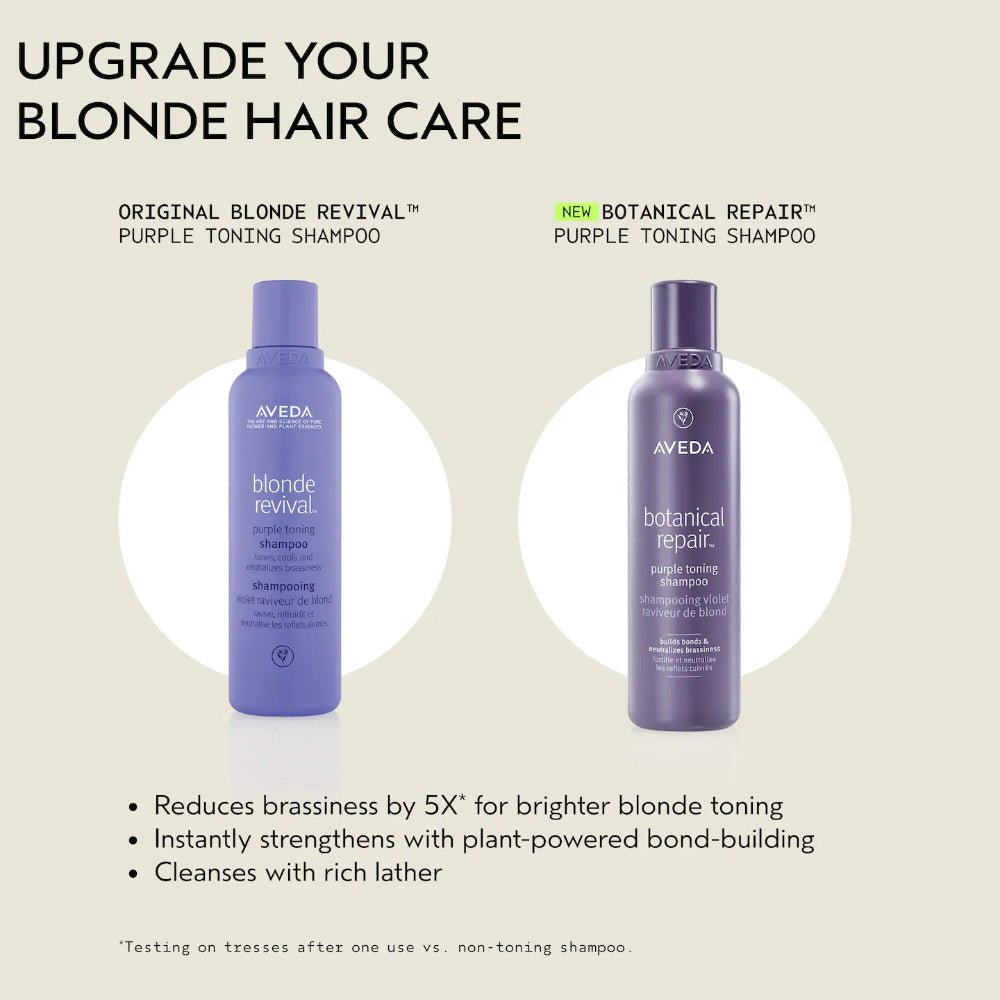 Aveda Botanical Repair Purple Toning Shampoo ingredienti naturali e tecnologia Plant Bond-Building