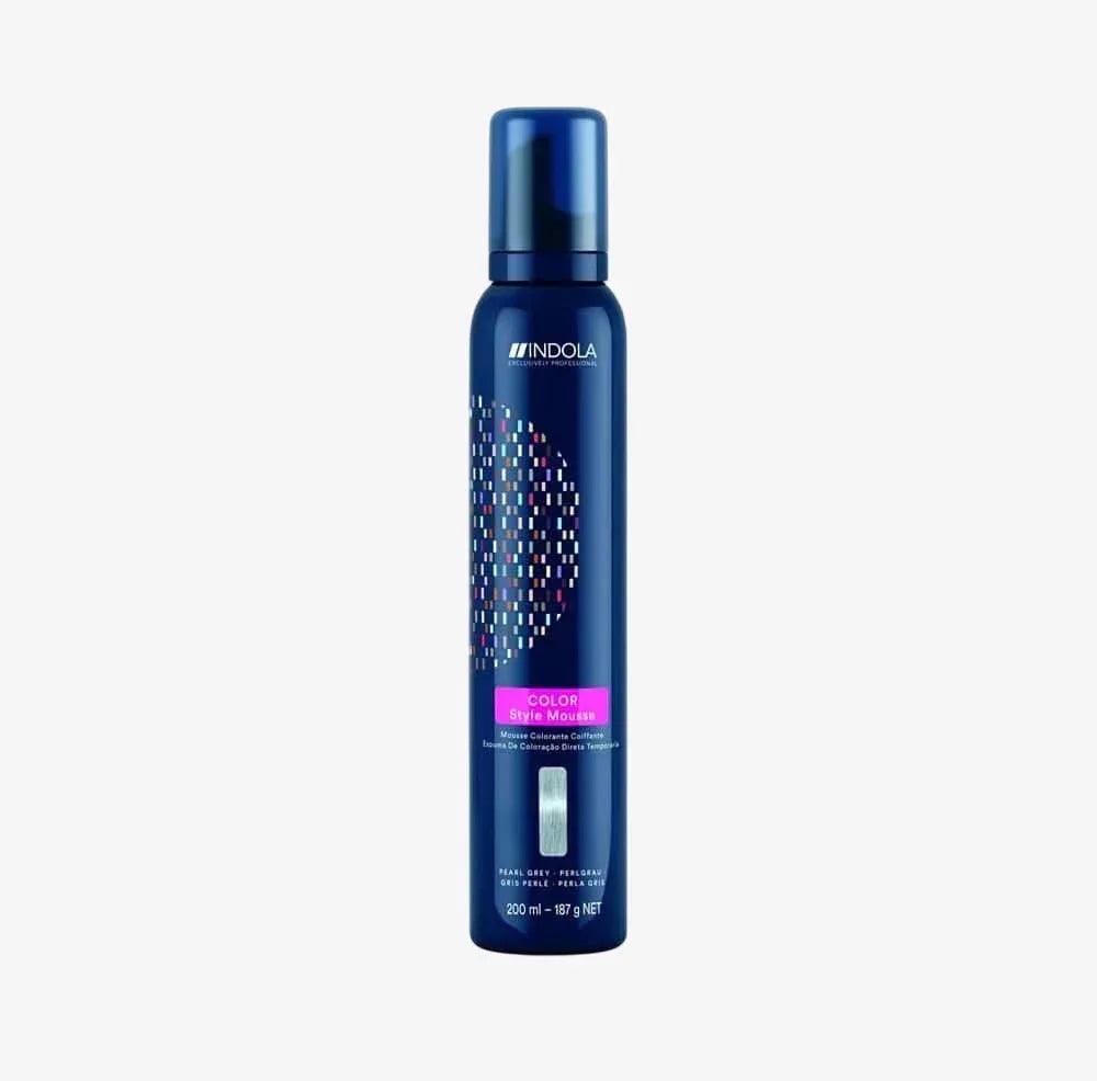Indola Color Style Mousse Grigio Perla 200ml mousse colorante - Planethair