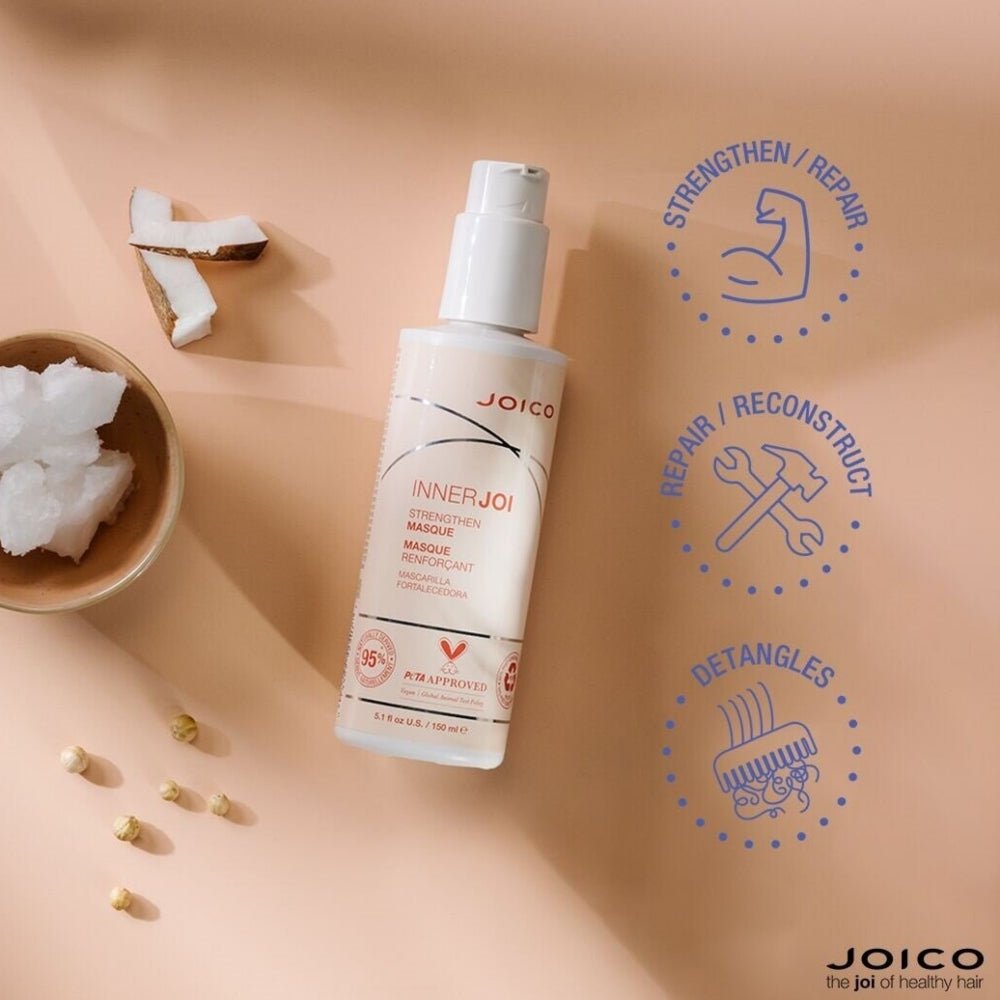 Joico InnerJoi Strengthen Masque capelli danneggiati 150ml - Planethair 