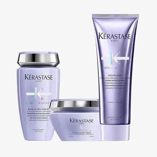 Kerastase Blond Absolu Kit Ultra-Violet capelli biondi - Planethair