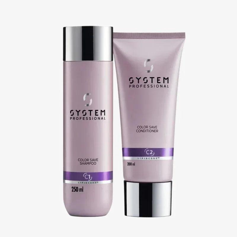 System Professional Color Save Kit Shampoo e Conditioner - Planethair
