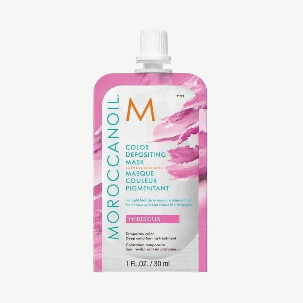 Moroccanoil Color Depositing Mask Hibiscus 30ml - Planethair