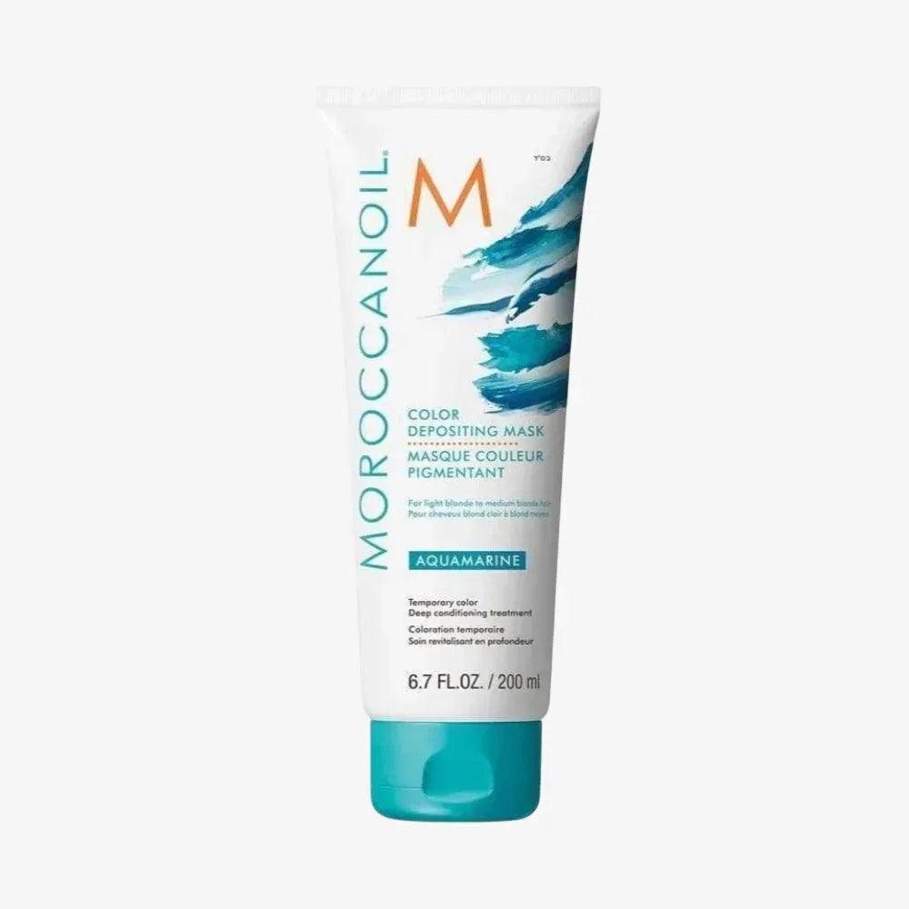 Moroccanoil Color Depositing Mask Aquamarine 200ml - Planethair