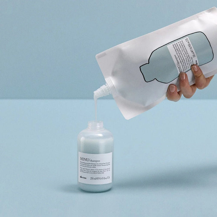 Davines Minu Shampoo Refill capelli colorati 500ml - Planethair 