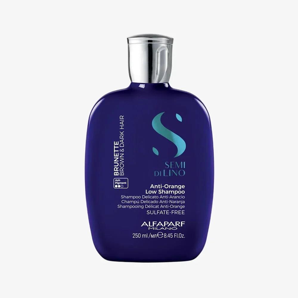 Alfaparf Milano Semi di Lino Brunette Anti Orange Low Shampoo Antiarancio 250ml