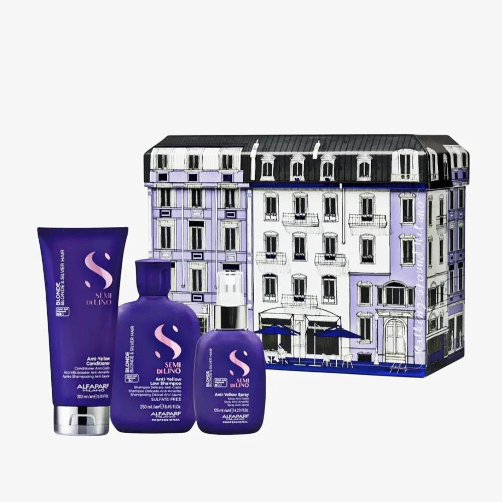 Semi di Lino Holiday Kit Blonde Alfaparf capelli biondi - Planethair