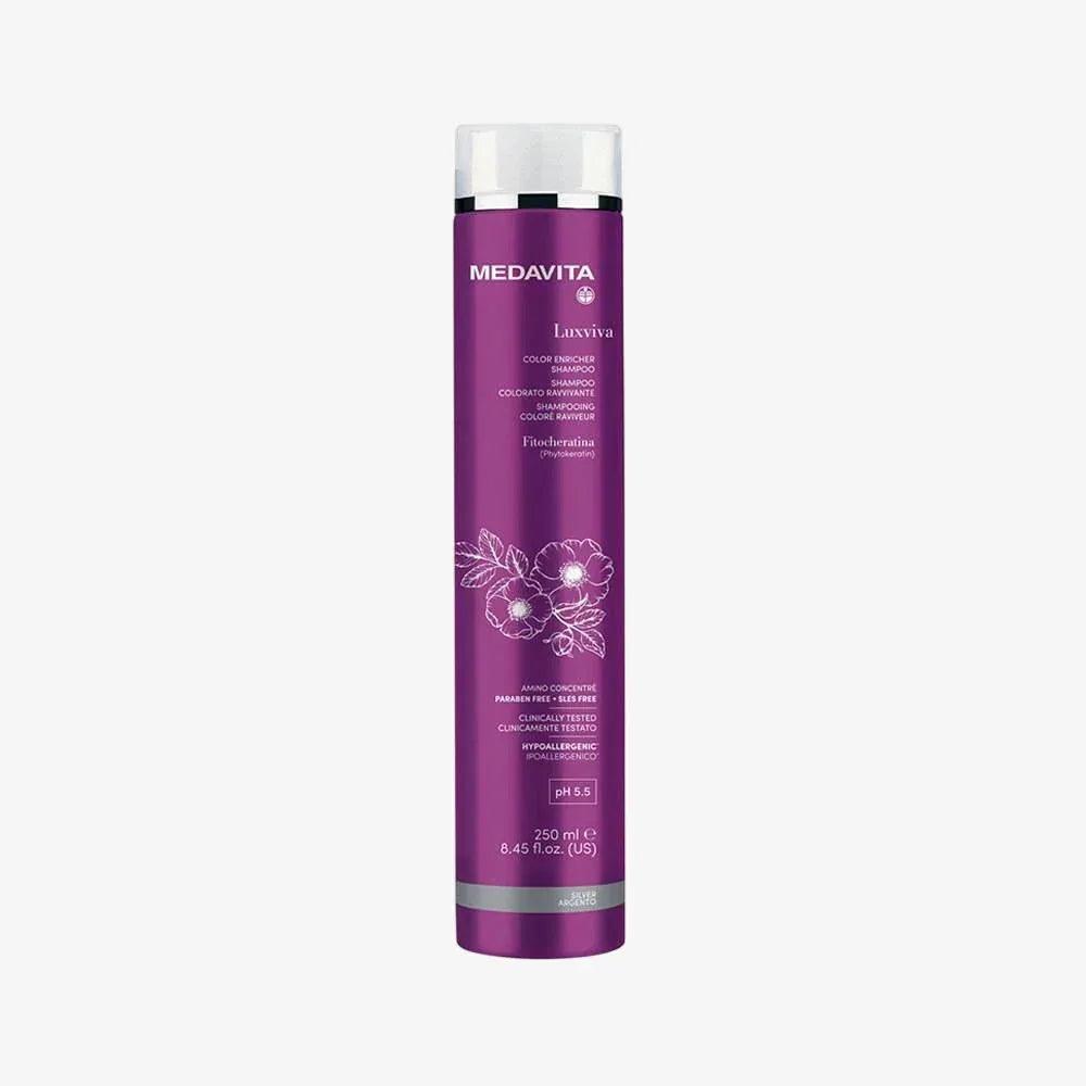 Medavita Luxviva Silver Reviving Colored Shampoo 250ml