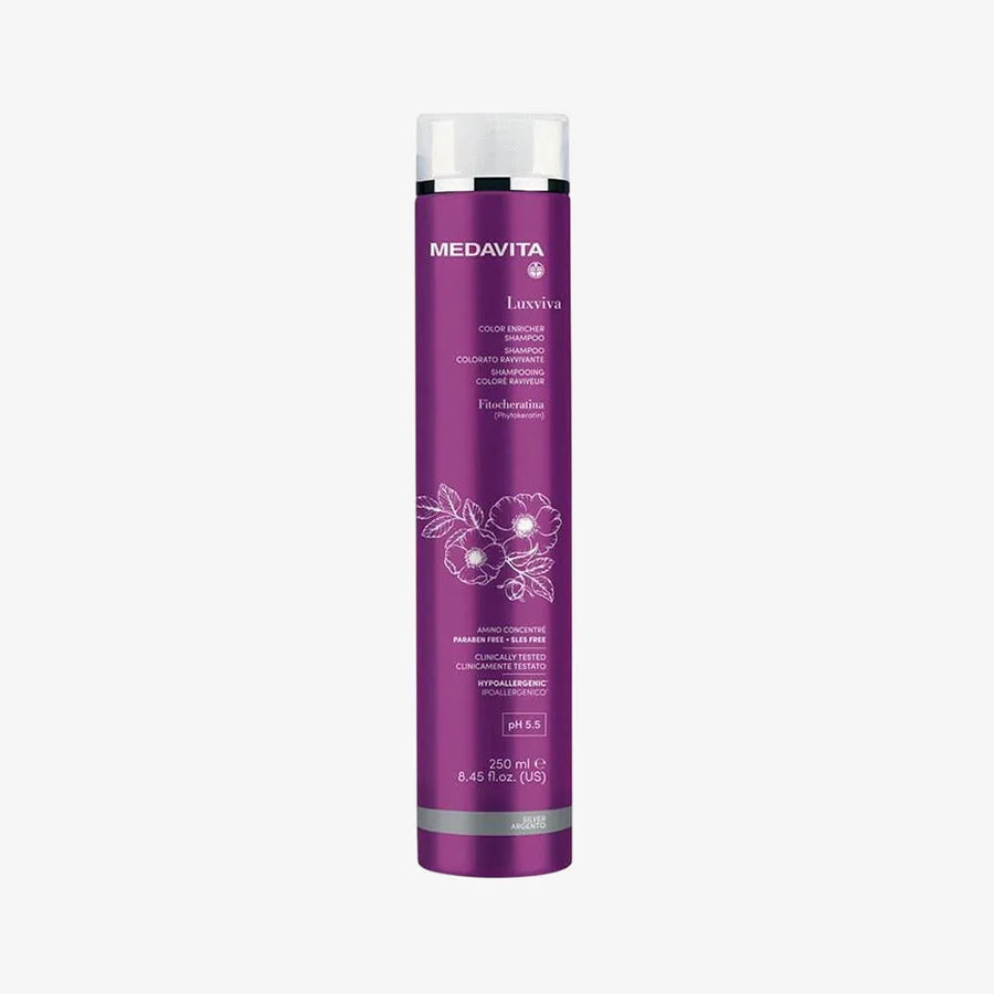 Medavita Luxviva Shampoo Colorato Ravvivante Argento 250ml - Planethair