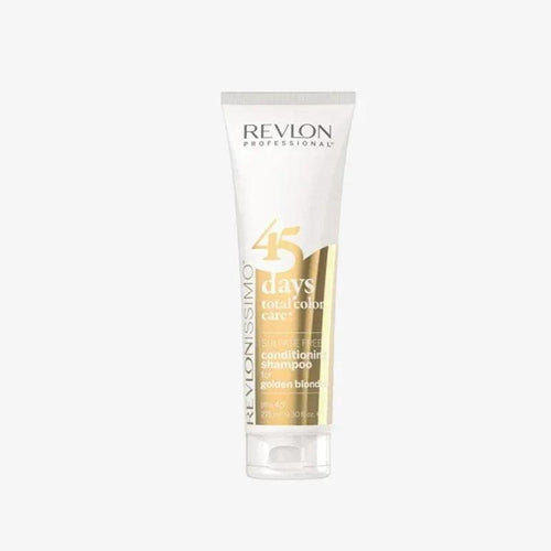 Revlon 45 Days Total Color Care Capelli Biondo Scuro Shampoo Conditioner 275ml - Planethair