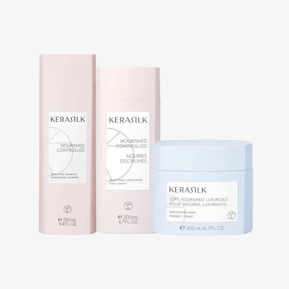 Kerasilk Goldwell Smoothing trio Kit capelli crespi - Planethair