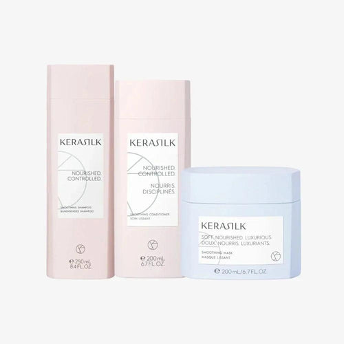 Kerasilk Goldwell Smoothing trio Kit capelli crespi - Planethair