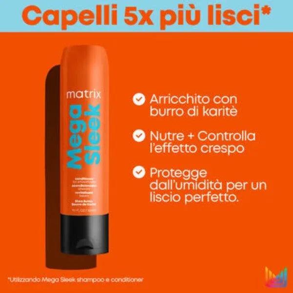 Matrix Total Results Mega Sleek Conditioner capell crespi 300ml - Planethair