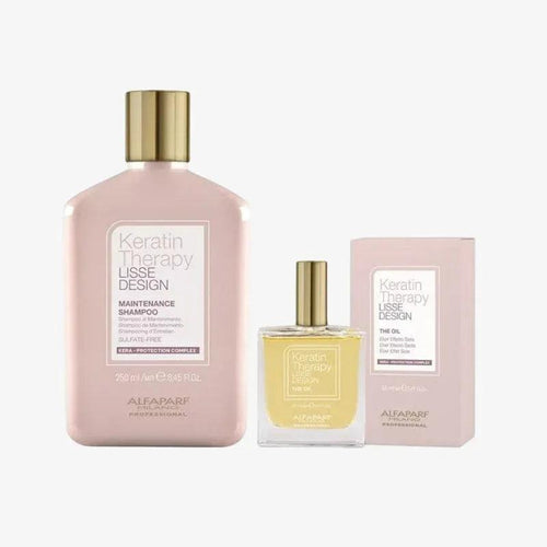 Alfaparf Keratin Therapy Kit Shampoo e Olio - Planethair