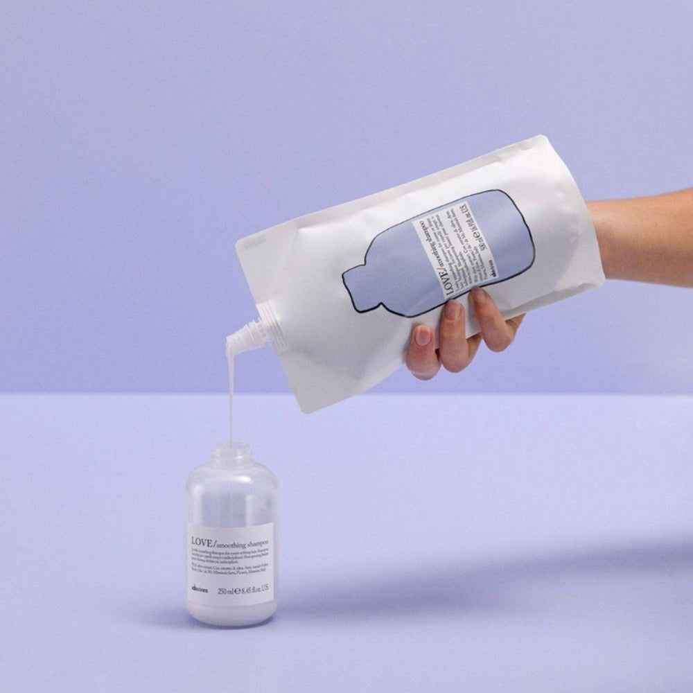 Davines Love Smooth Shampoo Refill capelli crespi 500ml - Planethair 