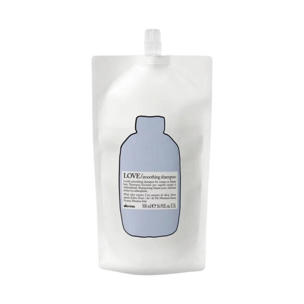 Davines Love Smooth Shampoo Refill capelli crespi 500ml - Planethair 