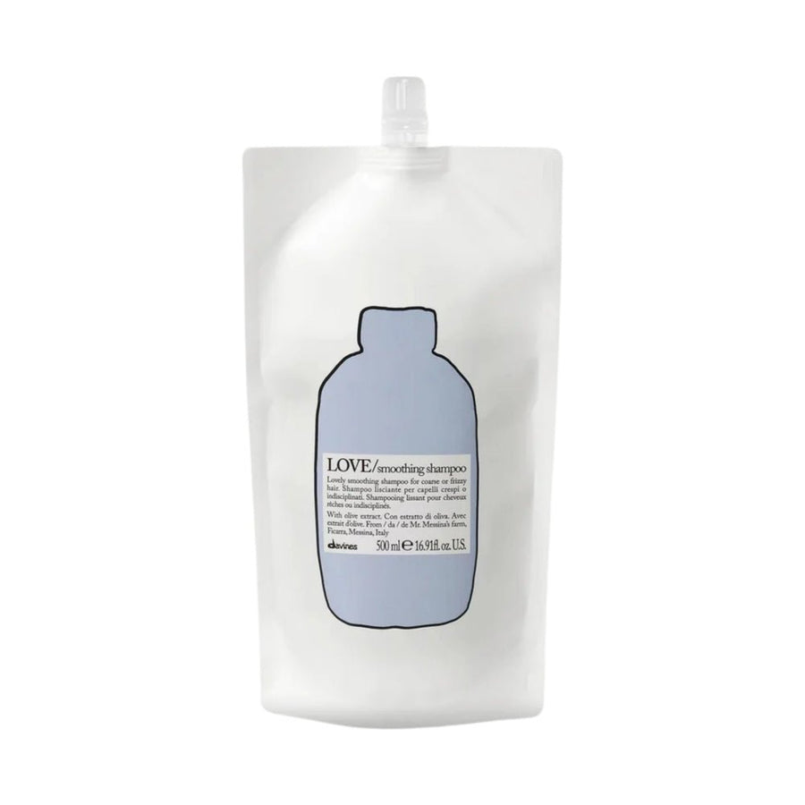 Davines Love Smooth Shampoo Refill capelli crespi 500ml - Planethair 