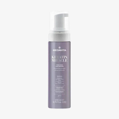 Medavita Keratin Miracle Frizz Over Hair Mousse spuma anticrespo 200ml - Planethair