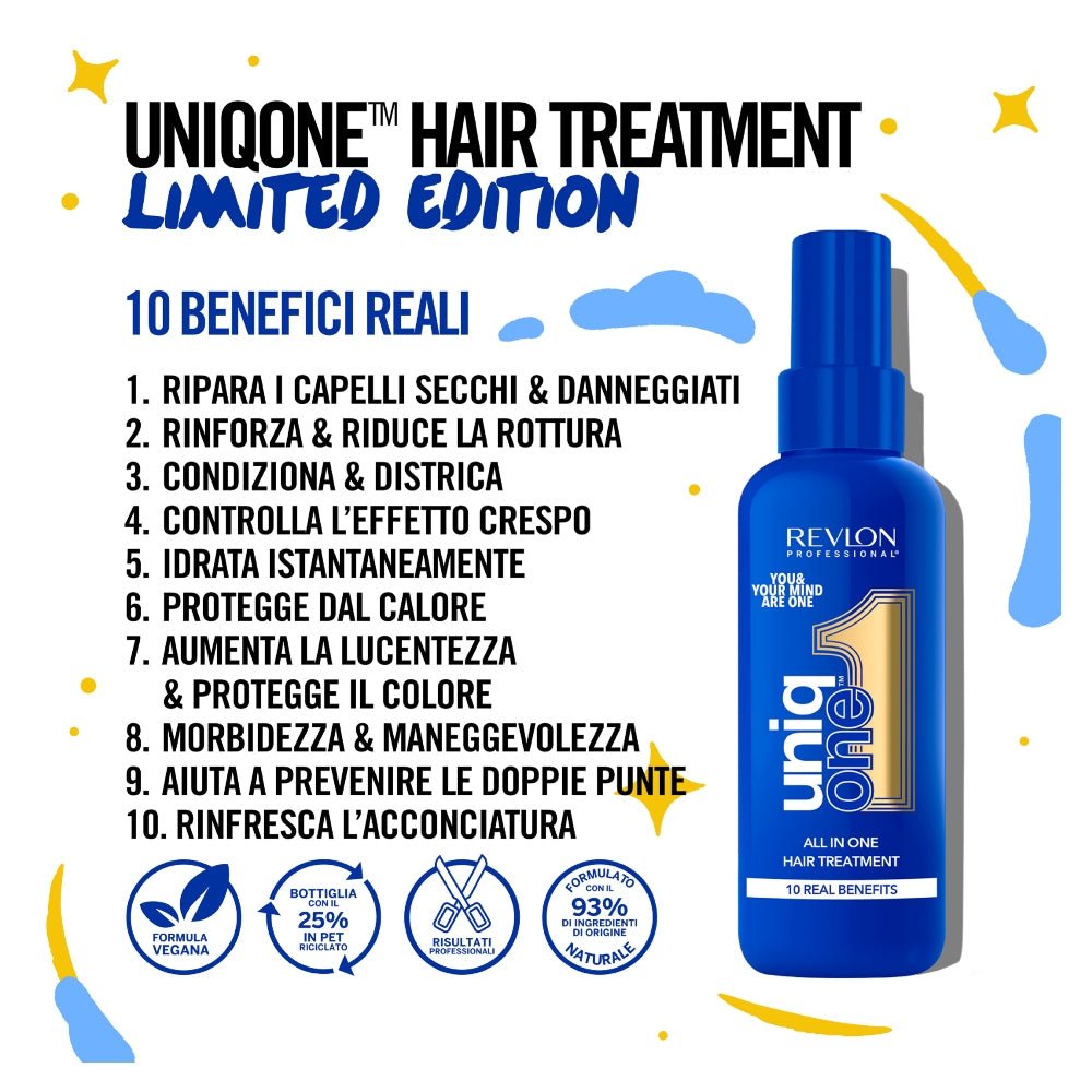 Uniq One Hair Treatment Limited Edition Revlon Professional 150ml - Capelli Crespi - 30/40