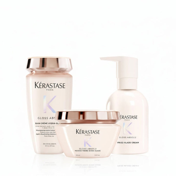 Kérastase Hydra-Glaze Kit Anticrespo – Shampoo, Maschera e Crema Styling
