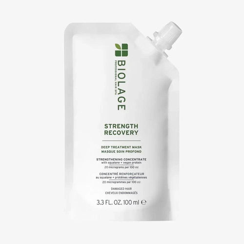 Biolage Strength Recovery Deep Treatment Pack maschera capelli fragili 100ml - Planethair