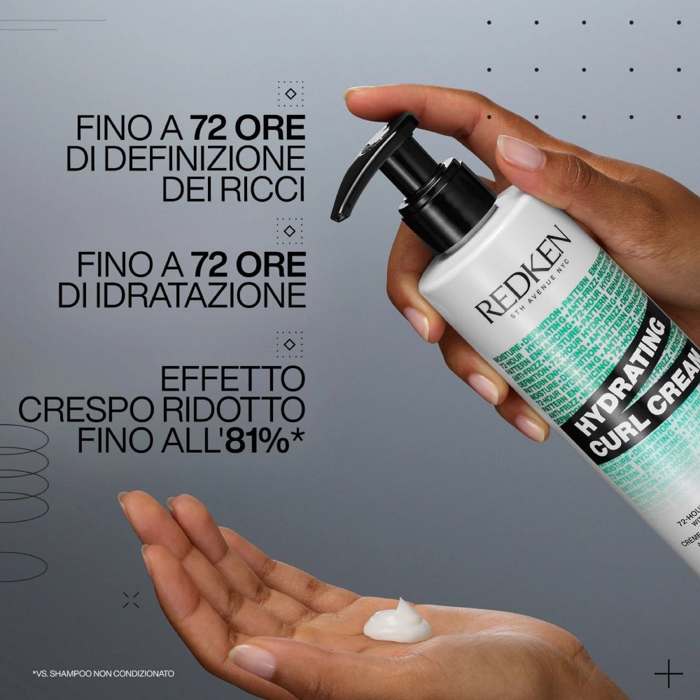 Redken Hydrating Curl Cream capelli ricci 250ml - Planethair 