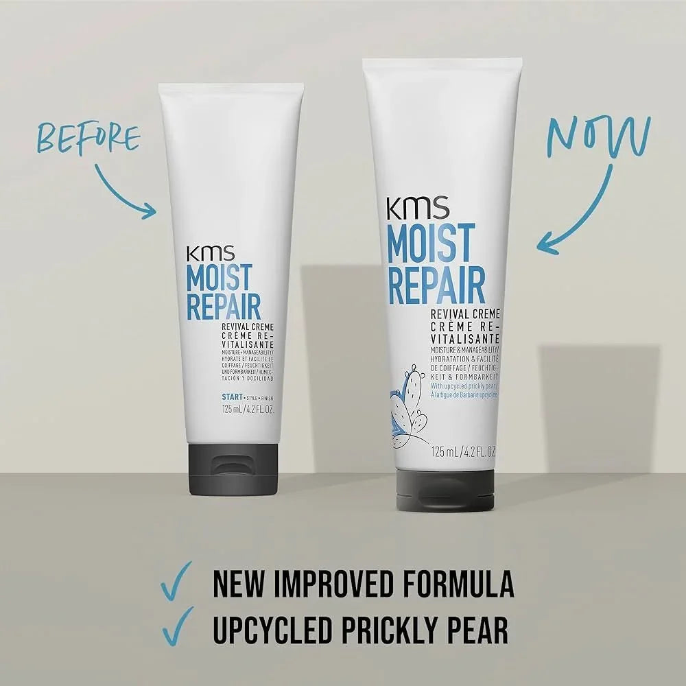 Kms Moist Repair Revival Creme capelli danneggiati 125ml - Planethair