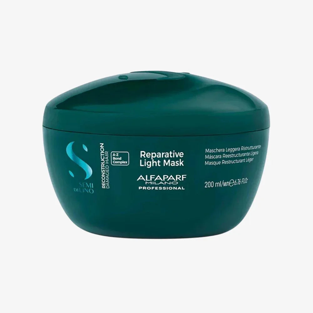 Alfaparf Semi di Lino Reconstruction Reparative Light Mask for fine, damaged hair
