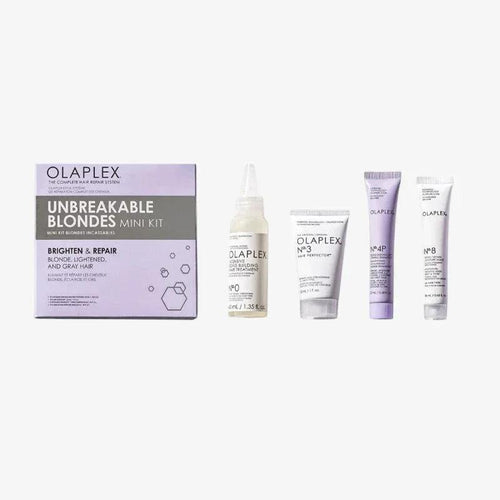 Olaplex Unbreakable Blondes Mini Kit capelli biondi - Planethair