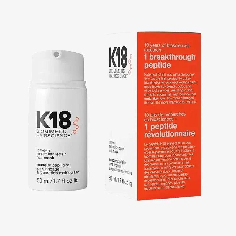 K18 Leave-In Molecular Repair Hair Mask – Maschera Riparatrice Molecolare - Planethair