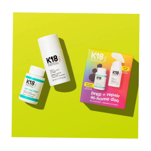 Kit Riparazione K18 Prep Repair Duo Shampoo Detox Maschera Riparatrice - Planethair