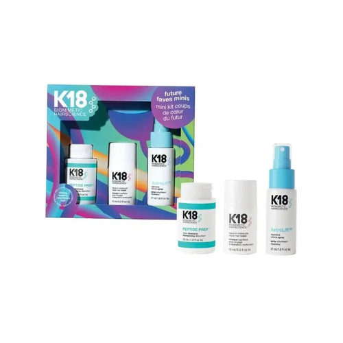 K18 Future Faves Minis - Set Riparazione Capelli Danneggiati - Planethair