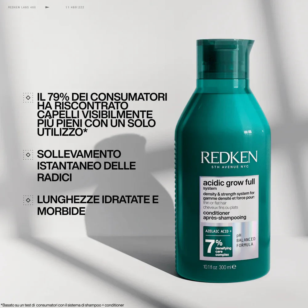 Redken Acidic Grow Conditioner 300ml - Balsamo Volumizzante - Planethair