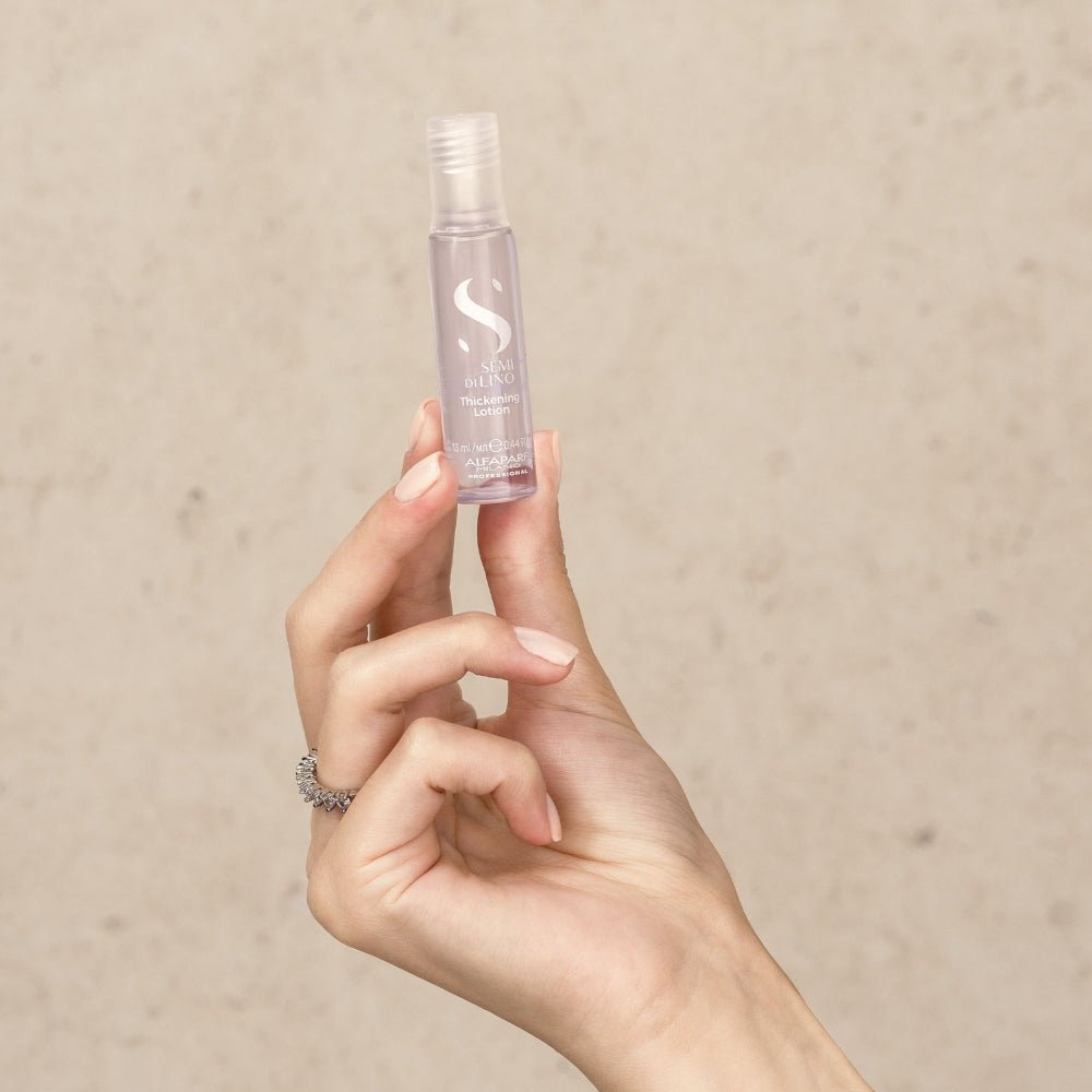 Thickening Lotion Alfaparf Semi di Lino Density capelli assottigliati e maturi 6x13ml - Planethair 