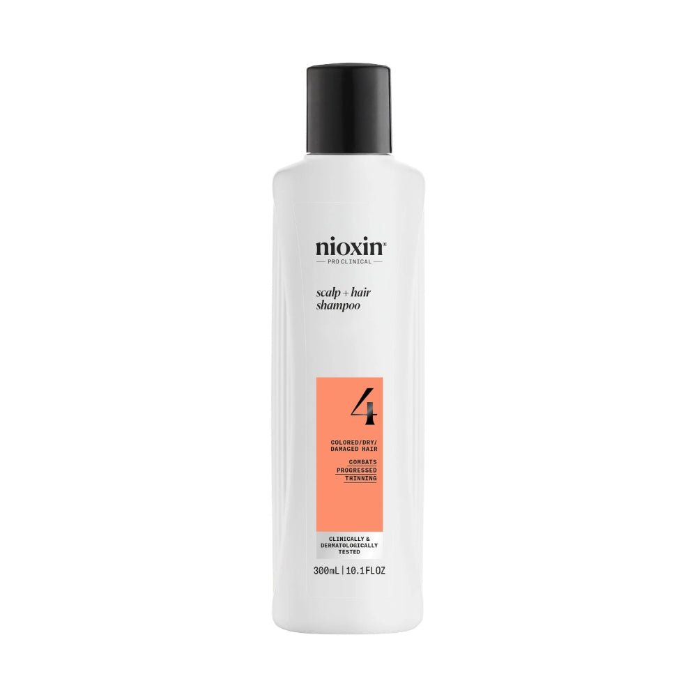 Nioxin System 4 Shampoo capelli colorati con assottigliamento avanzato - Planethair 