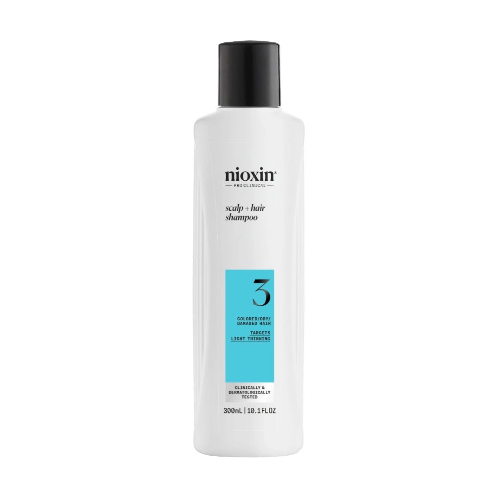 Nioxin System 3 Shampoo capelli colorati con assottigliamento lieve - Planethair 