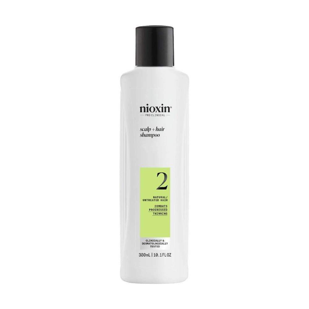 Nioxin System 2 Shampoo capelli naturali con assottigliamento avanzato - Planethair 