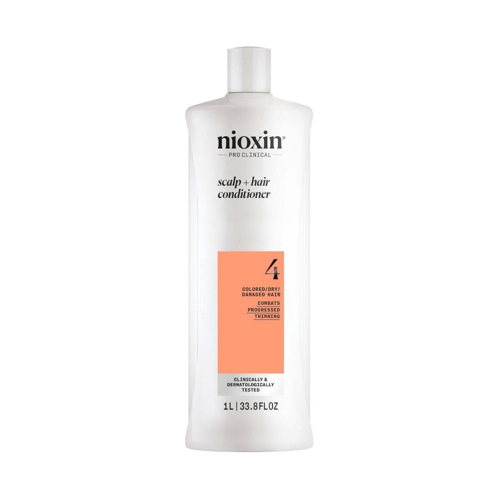 Nioxin System 4 Conditioner capelli colorati con assottigliamento avanzato - Planethair 