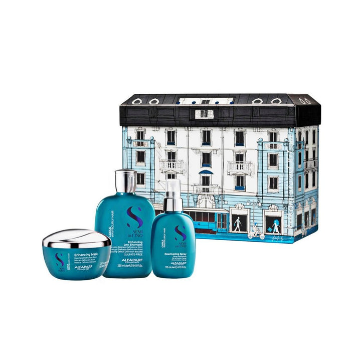 Semi di Lino Holiday Kit Curls Alfaparf Capelli ricci - Planethair 
