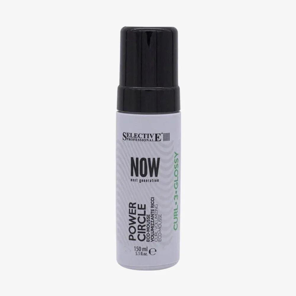 Now Power Circle Selective 150ml schiuma volumizzante ricci
