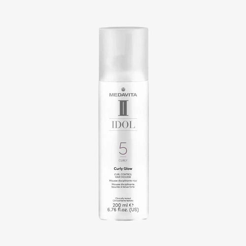 Medavita Idol Curly Glow Curl Control Hair Mousse 200ml - Planethair