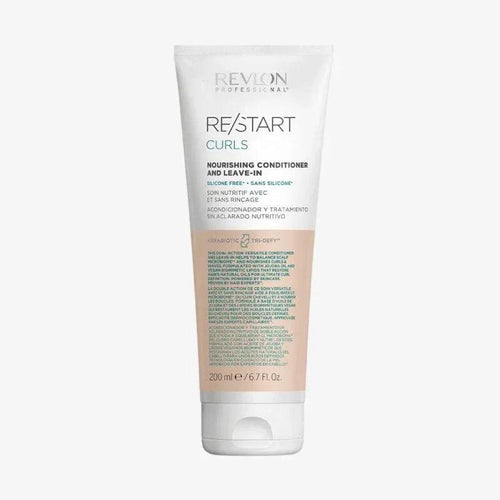Revlon Restart Curls Nourishing Conditioner And Leave In Balsamo Capelli Ricci - Planethair