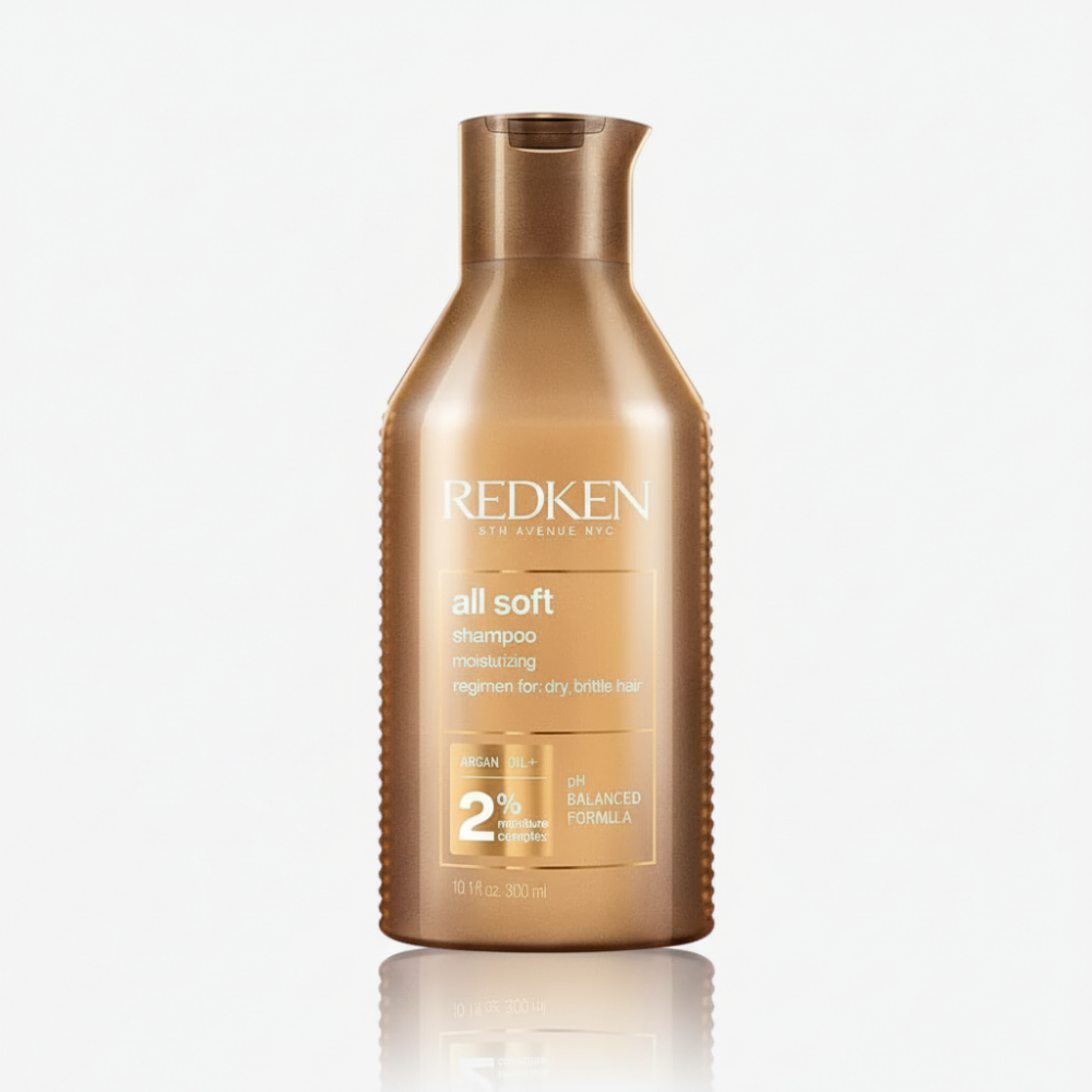 Redken All Soft Shampoo Capelli Secchi con Olio di Argan